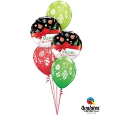 Bouquet 617 Wrapped Up In a Bow Qualatex #52210-2 53428-3